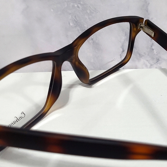 NEW Rx'able Eyeglass Frame, men's large/big/oversized glasses, brown 58-17-150 - Picture 4 of 6